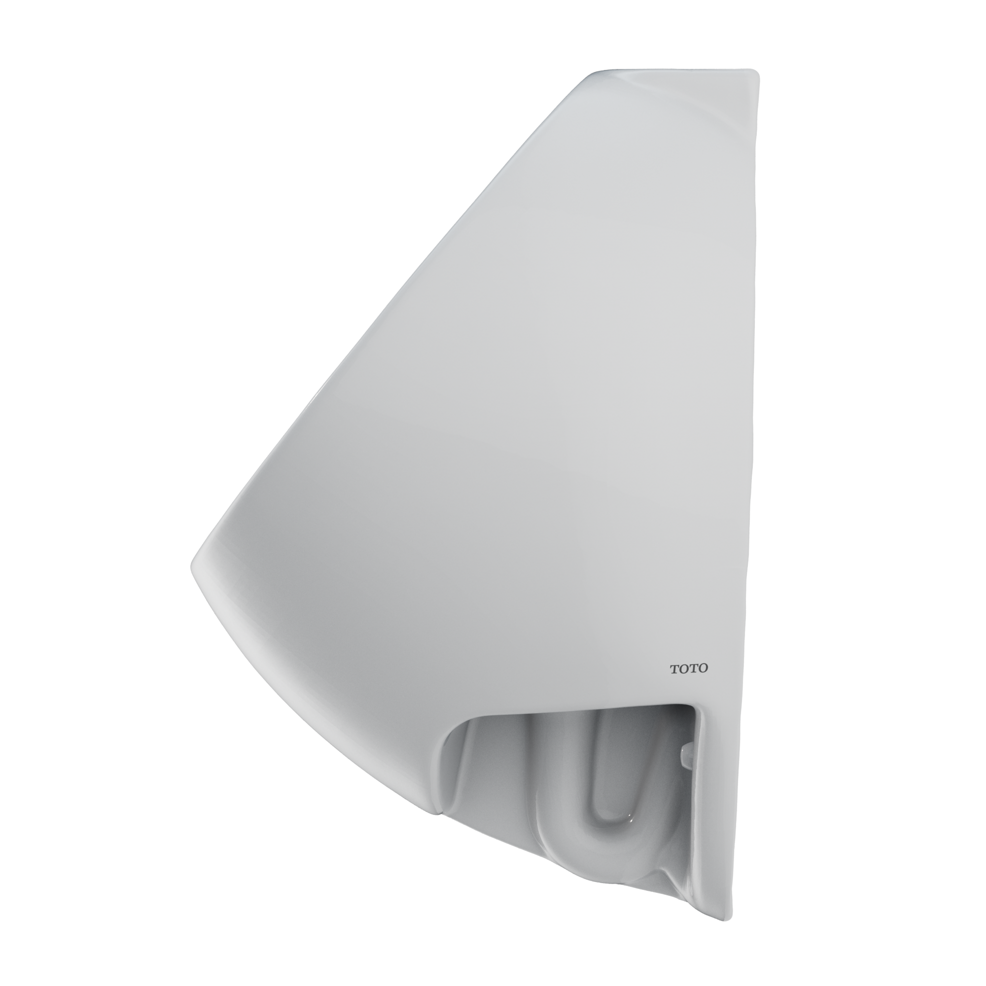 TOTO UT105UV#01 Wall-Mount Ada Compliant 0.125 Gpf Urinal With Back Spud Inlet - Cotton White