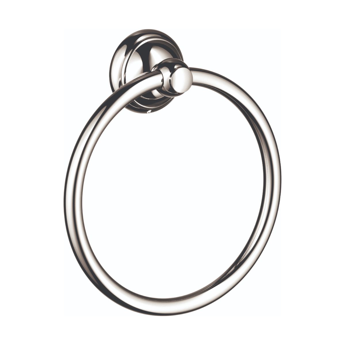 HANSGROHE 06095830 C Accessories Towel Ring - Polished Nickel