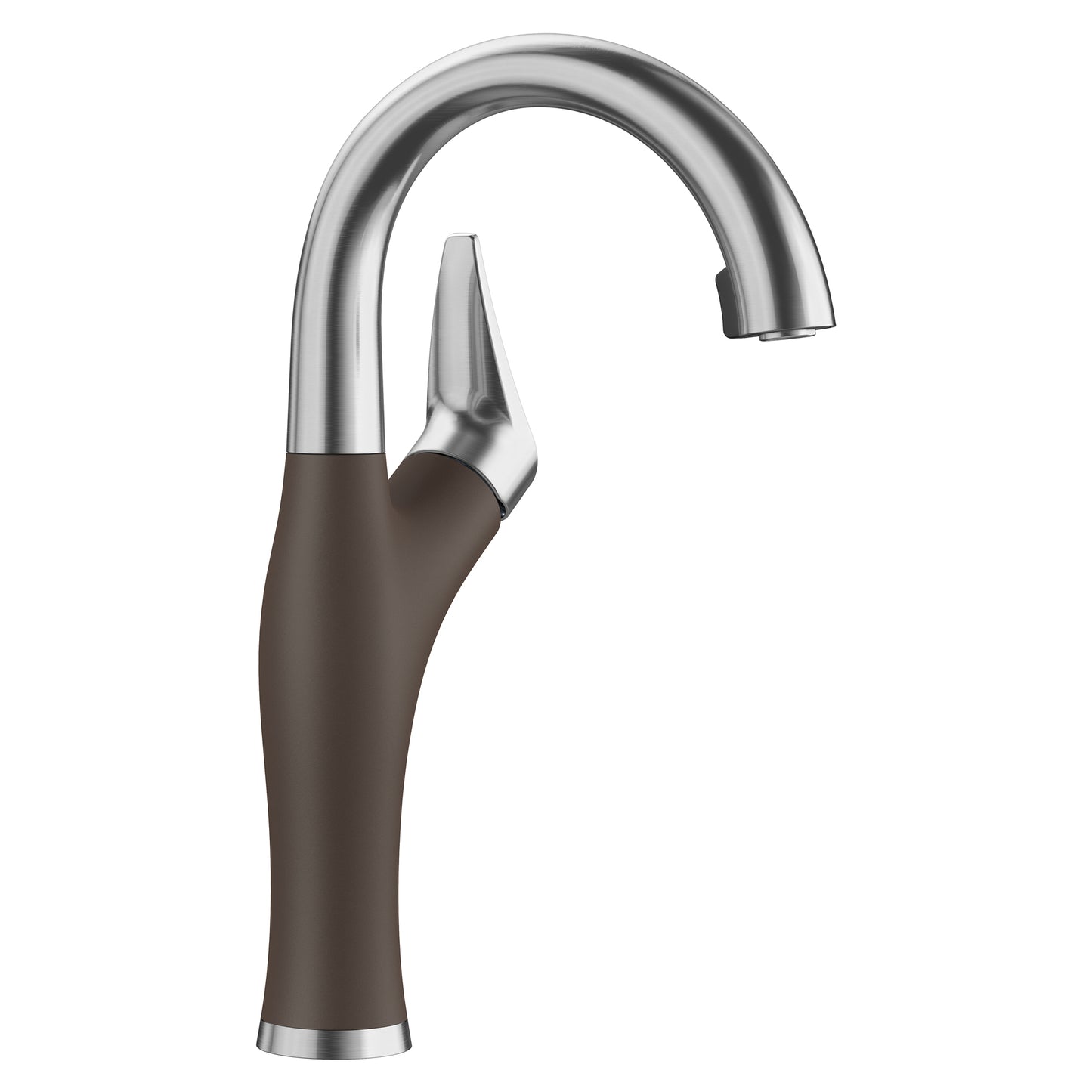 BLANCO 526380 Artona Artona Pull-Down Dual-Spray Bar Faucet - PVD Steel/Cafe in Pvd Steel/Cafe