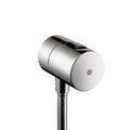 AXOR 38882001 Uno Wall Outlet with Check Valves and Volume Control - Chrome