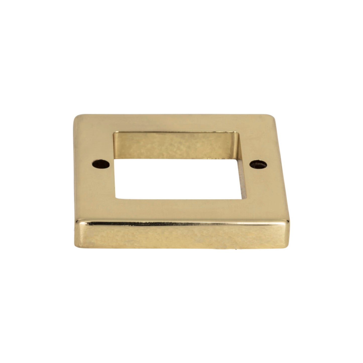 ATLAS 392-FG Tableau Square Pull Backplate , French Gold