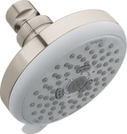 HANSGROHE 04929820 Croma 100 Showerhead E 3-Jet, 1.5 GPM - Brushed Nickel