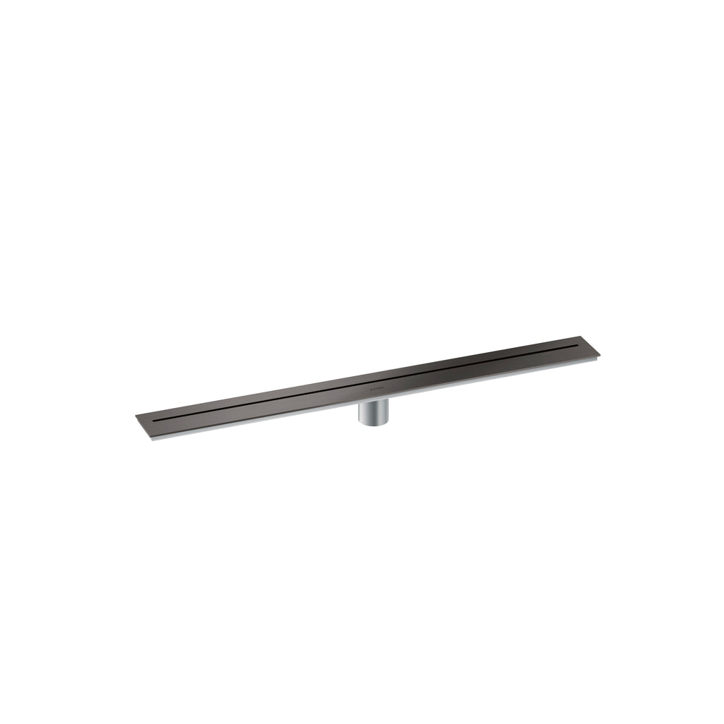 AXOR 42526341 Drains Wall Installation 31 1/2" - Brushed Black Chrome