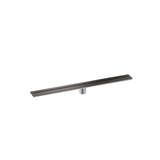 AXOR 42526341 Drains Wall Installation 31 1/2" - Brushed Black Chrome