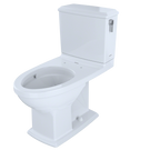 TOTO CST494CEMFRG#01 Connelly Two-Piece Elongated Dual-Max 1.28 And 0.9 Gpf Universal Height Toilet With Cefiontect And Right Lever - Cotton White