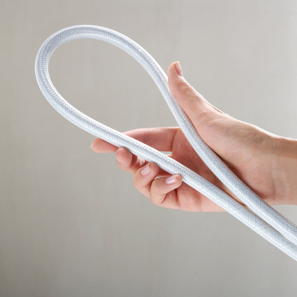 HANSGROHE 28260700 DesignFlex Textile Handshower Hose, 63" - Matte White