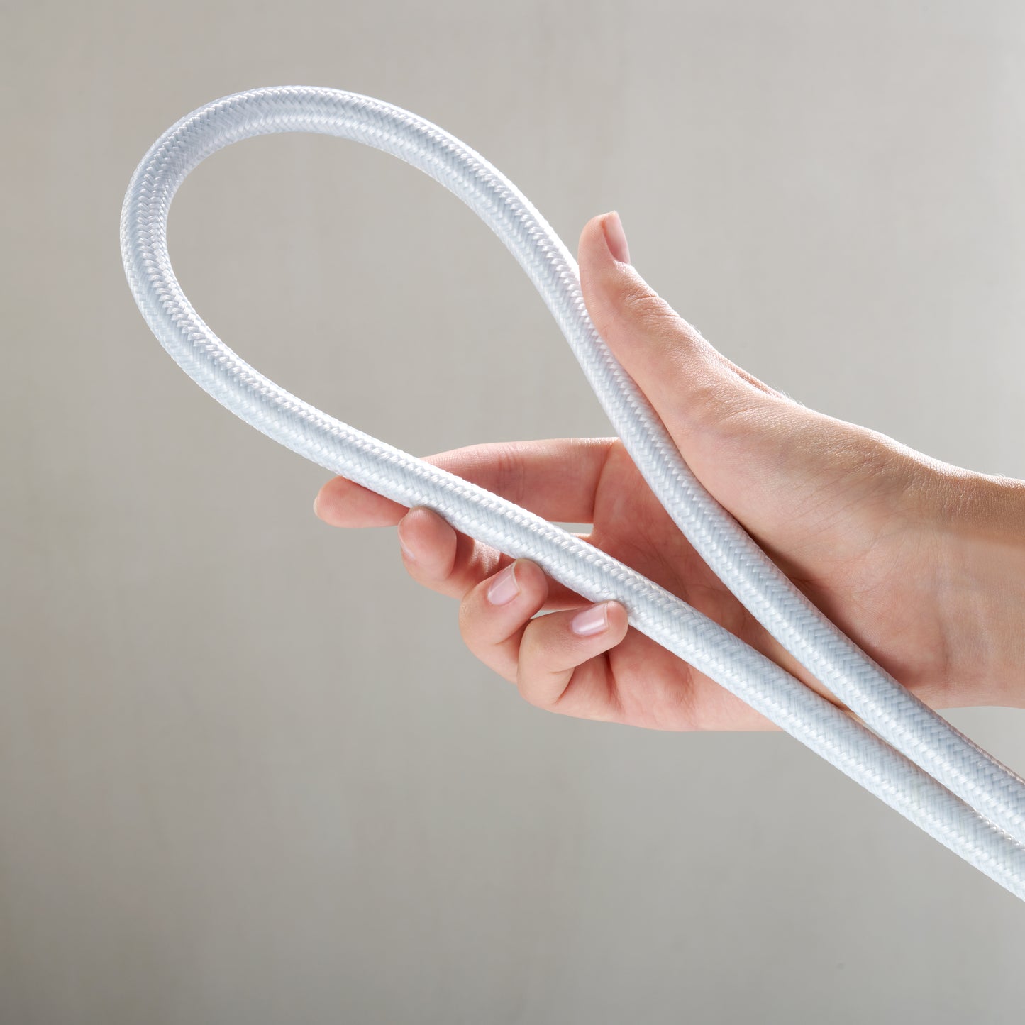 HANSGROHE 28230700 DesignFlex Textile Handshower Hose, 80" - Matte White