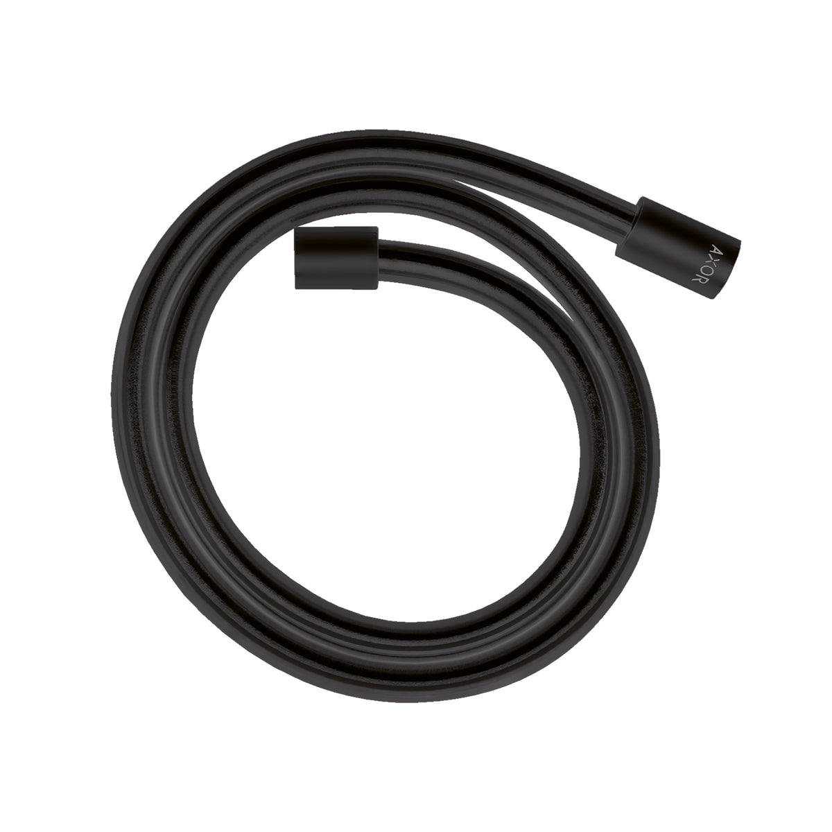 AXOR 28282670 ShowerSolutions Techniflex Hose with Cylindrical Nut, 49" - Matte Black