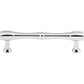 TOP KNOBS M721-96 Nouveau Bamboo 3 3/4" Center to Center Bar Pull - Polished Chrome