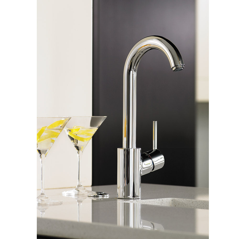 HANSGROHE 04287340 Talis S Bar Faucet, 1.5 GPM - Brushed Black Chrome