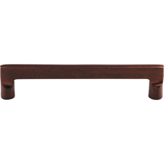 TOP KNOBS M1368 Aspen Flat Sided 6" Center to Center Bar Pull - Mahogany Bronze