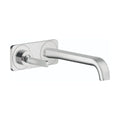 AXOR 36114001 Citterio E Wall-Mounted Single-Handle Faucet Trim with Base Plate, 1.2 GPM - Chrome