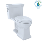TOTO MS814224CEFG#01 Promenade Ii One-Piece Elongated 1.28 Gpf Universal Height Toilet With Cefiontect - Cotton White