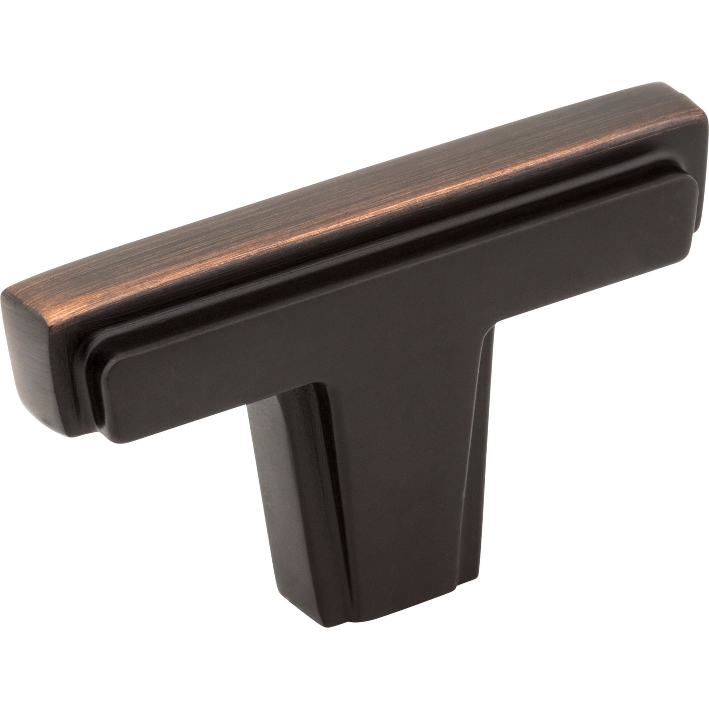 JEFFREY ALEXANDER 259DBAC Lexa 2" Length Bar Knob , Brushed Oil Rubbed Bronze