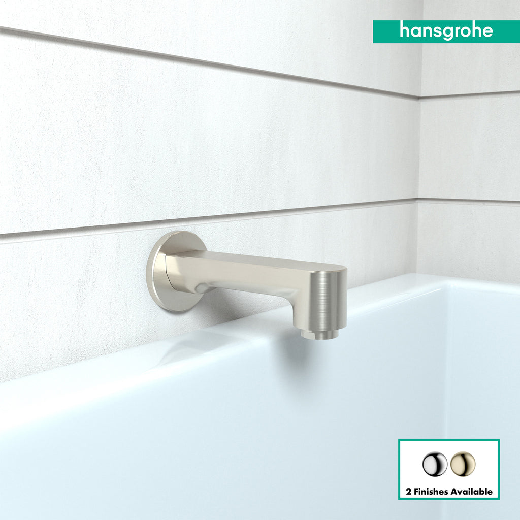 HANSGROHE 14413821 Metris S Tub Spout - Brushed Nickel