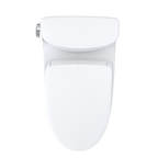 TOTO MW6444736CEFG#01 Washlet+ Carolina Ii One-Piece Elongated 1.28 Gpf Toilet And Washlet+ S7 Contemporary Bidet Seat - Cotton White