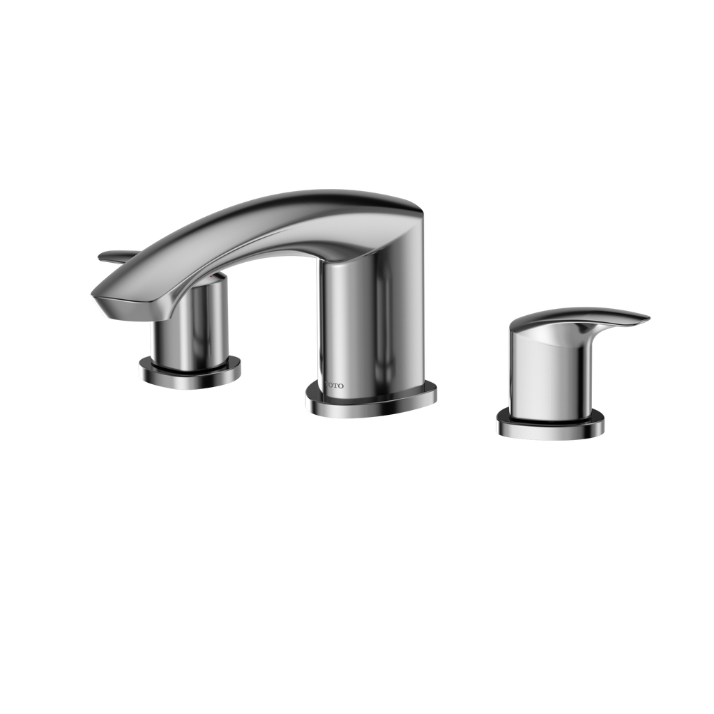 TOTO TBG09201U#CP Gm Two-Handle Deck-Mount Roman Tub Filler Trim - Polished Chrome
