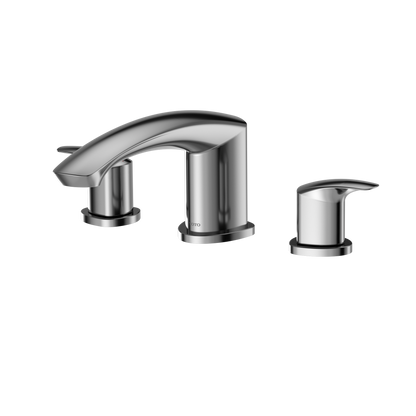 TOTO TBG09201U#CP Gm Two-Handle Deck-Mount Roman Tub Filler Trim - Polished Chrome
