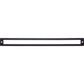 TOP KNOBS TK929BLK Hollin Pull Backplate - Flat Black