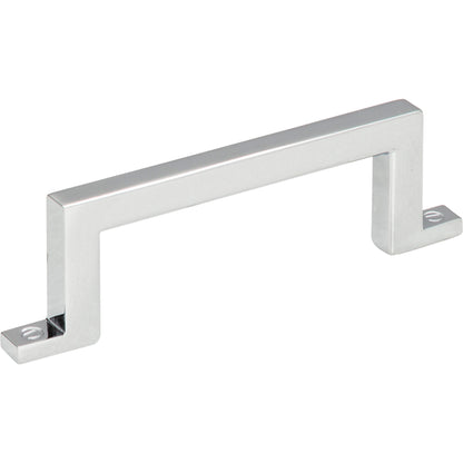 ATLAS 384-CH Campaign 3" Center to Center Bar Pull - Polished Chrome