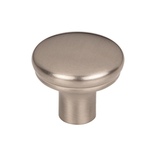 TOP KNOBS TK3050BSN Julian 1 1/4" Length Mushroom Knob , Brushed Satin Nickel