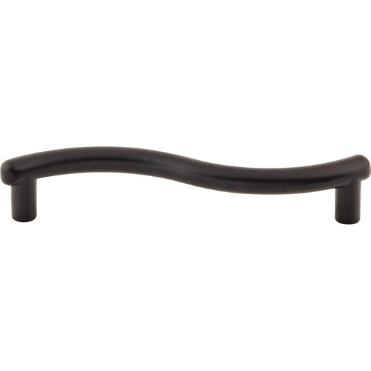 TOP KNOBS M511 Spiral 3 3/4" Center to Center Bar Pull - Flat Black