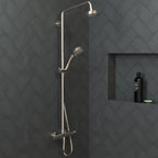 HANSGROHE 04070830 Croma 100 Classic Showerhead 3-Jet, 2.5 GPM - Polished Nickel