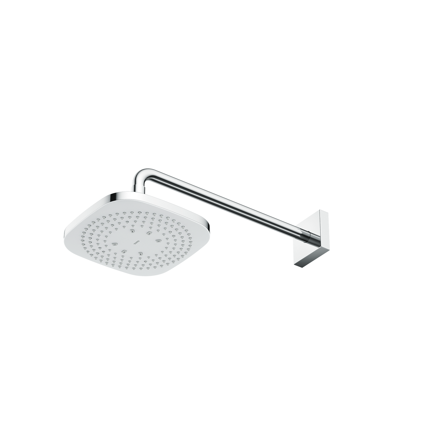 TOTO TBW02003U1#CP G Series 2.5 GPM Single Spray 8.5 inch Square Showerhead with COMFORT WAVE Technology , Polished Chrome