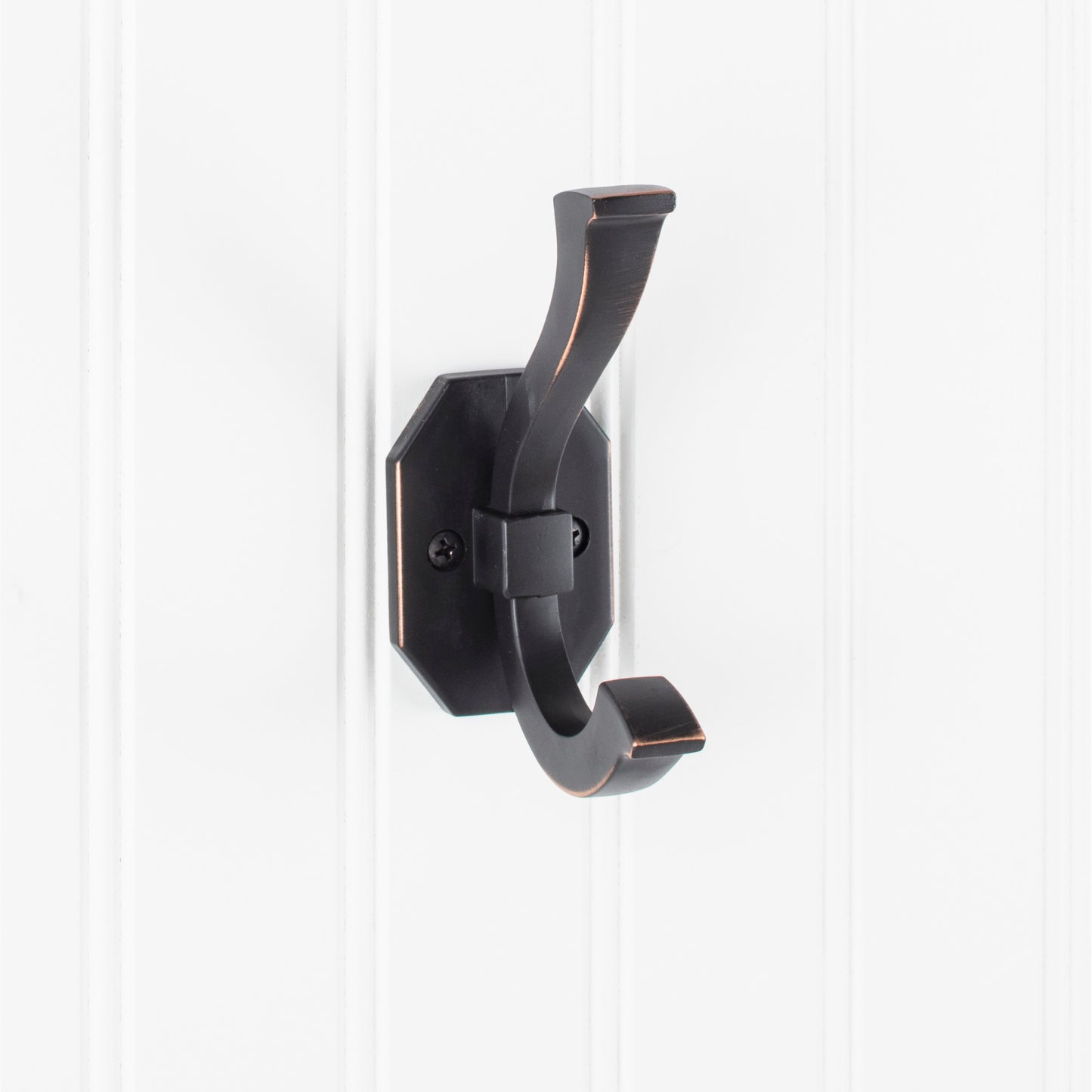 ELEMENTS YD45-431DBAC Elements Wall Double Hook - Brushed Oil Rubbed Bronze
