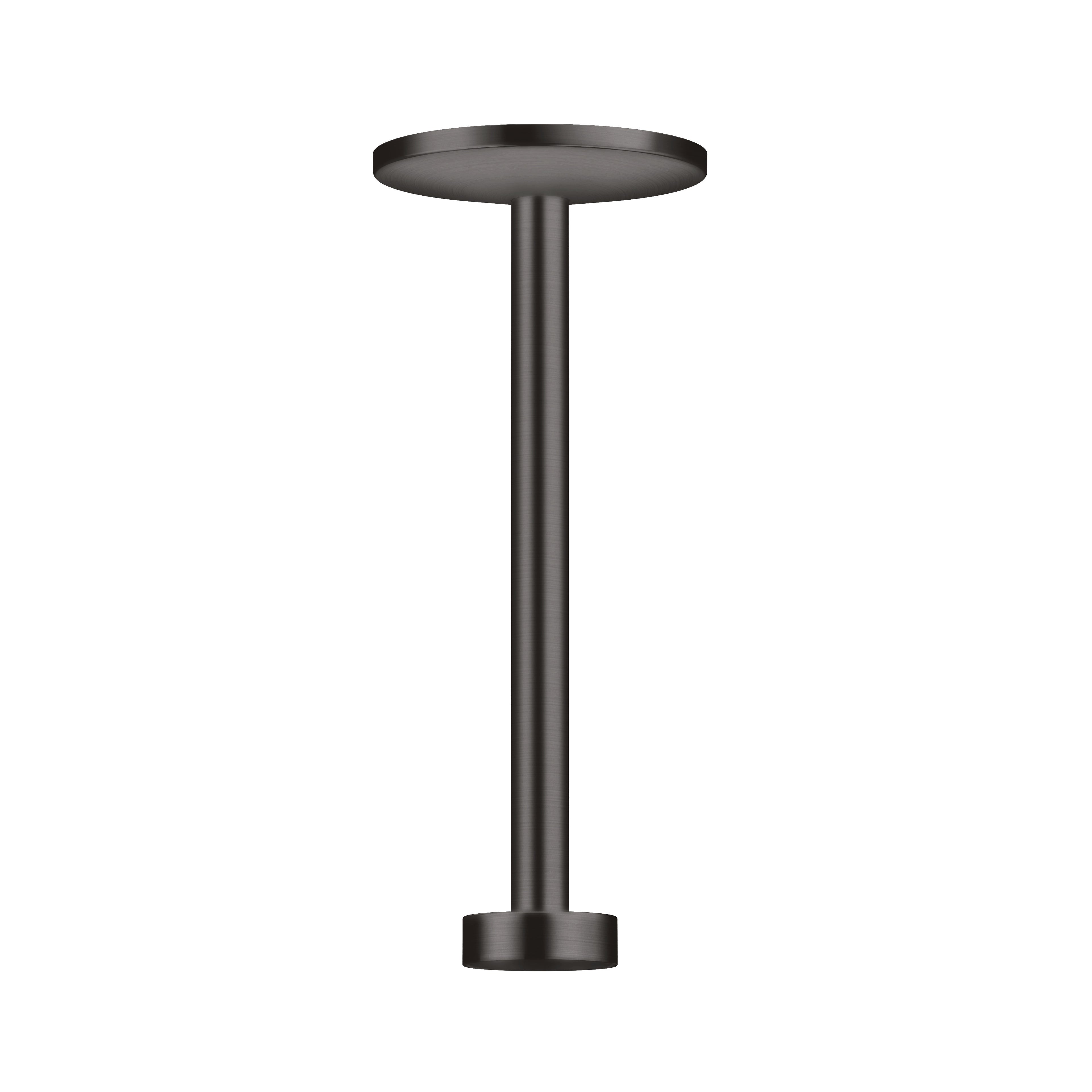 AXOR 48485341 ONE Ceiling Extension Pipe for Showerhead 280 2-Jet - Brushed Black Chrome