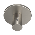 TOTO TBV01406U#BN Round Thermostatic Mixing Valve Shower Trim - Brushed Nickel