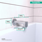 HANSGROHE 14413001 Metris S Tub Spout - Chrome