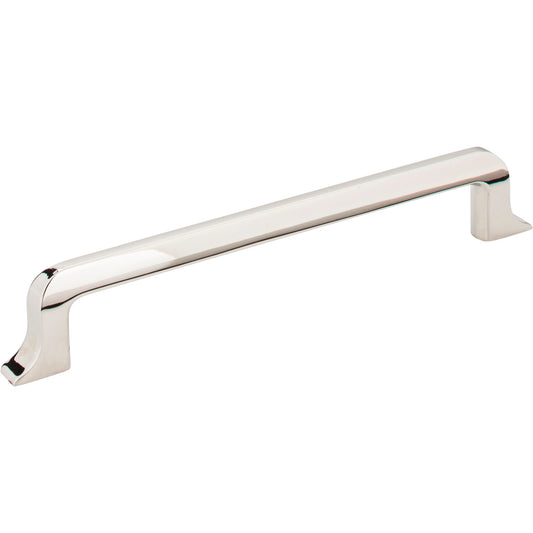 JEFFREY ALEXANDER 839-160NI Callie 160 mm Center-to-Center Bar Pull - Polished Nickel