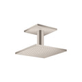 AXOR 35312821 ShowerSolutions Showerhead 250 Square 2-Jet Ceiling Connection, 2.5 GPM - Brushed Nickel