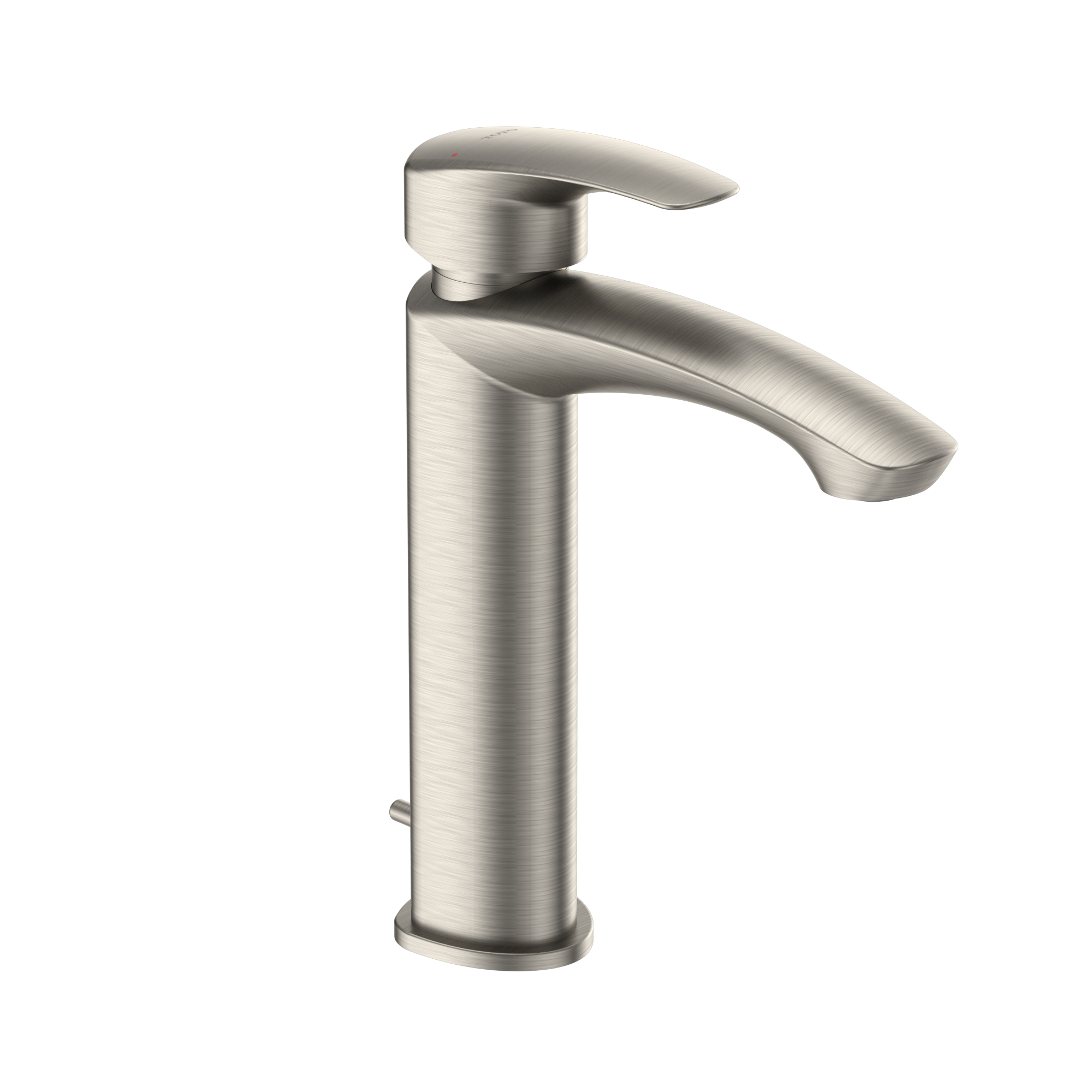 TOTO TLG09303U#BN Gm 1.2 Gpm Single Handle Semi-Vessel Bathroom Sink Faucet With Comfort Glide Technology - Brushed Nickel