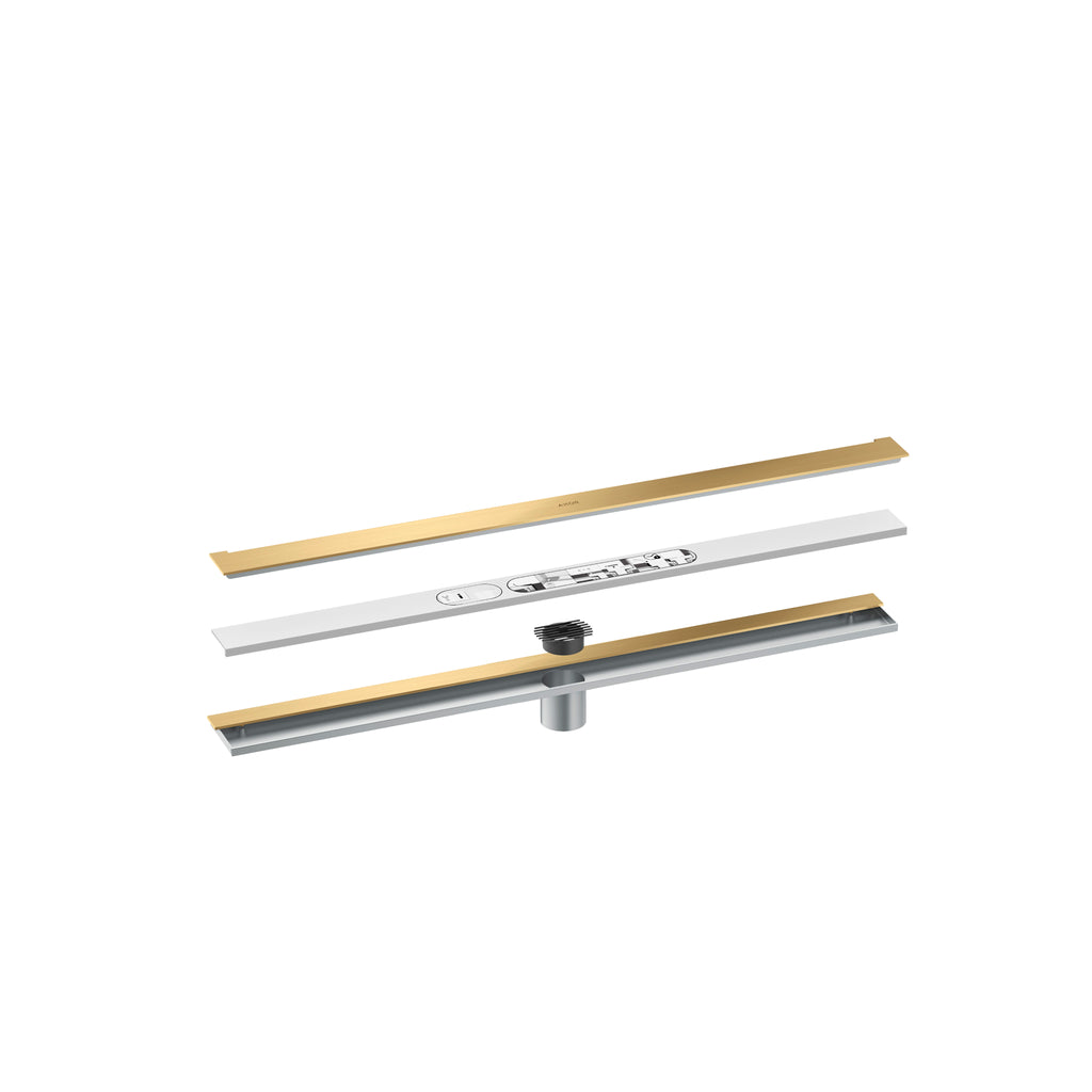 AXOR 42526251 Drains Wall Installation 31 1/2" - Brushed Gold Optic