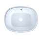 TOTO LT481G#01 Maris 20-5/16" x 15-9/16" Oval Undermount Bathroom Sink with CEFIONTECT , Cotton White