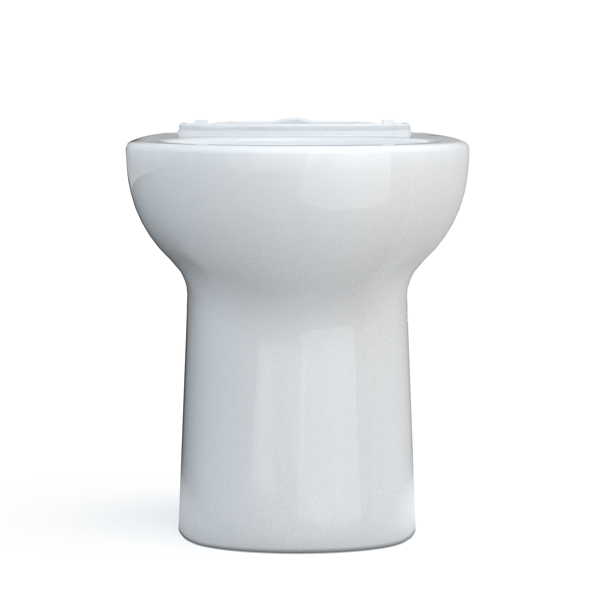 TOTO C775CEFG#01 Drake Round Tornado Flush Toilet Bowl With Cefiontect - Cotton White