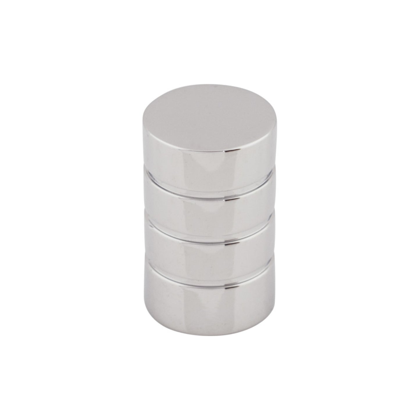 TOP KNOBS M577 Stacked 5/8" Diameter Round Knob - Polished Chrome