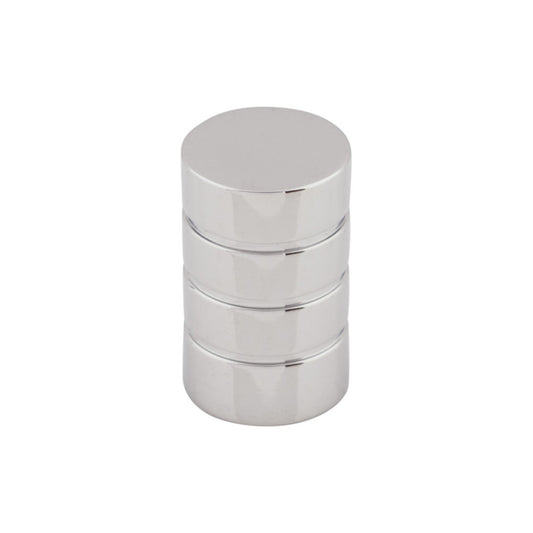 TOP KNOBS M577 Stacked 5/8" Diameter Round Knob - Polished Chrome