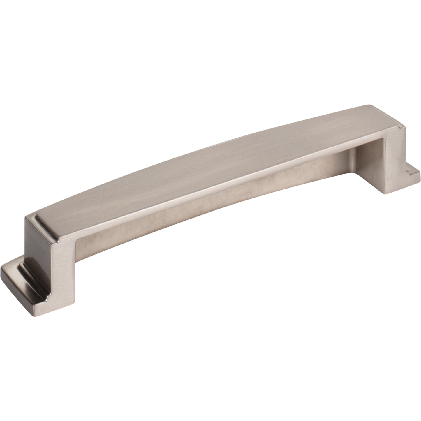 JEFFREY ALEXANDER 141-128SN Renzo 128 mm Center-to-Center Cup/Bin Pull - Satin Nickel