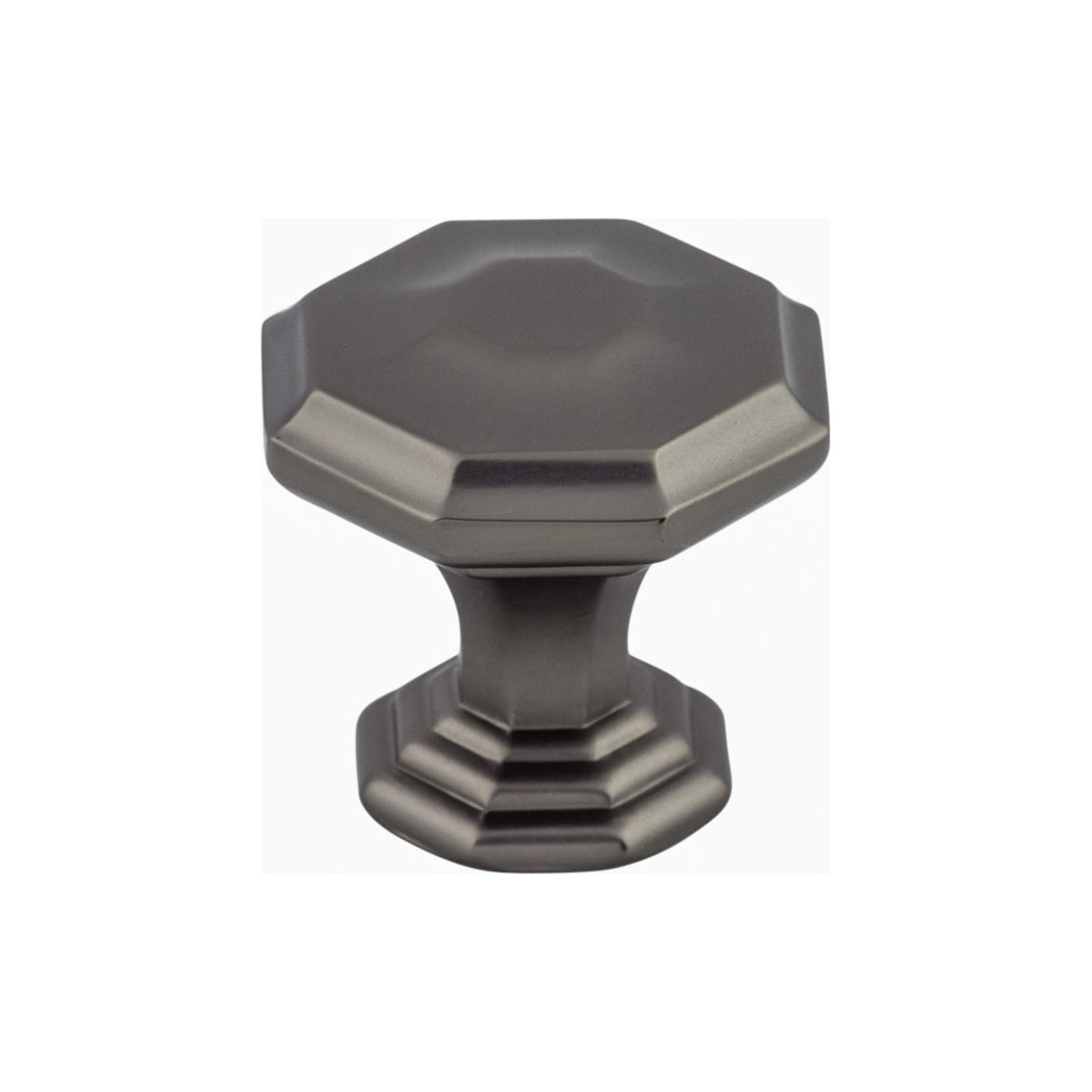 TOP KNOBS TK340AG Chalet 1 1/8" Diameter Round Knob - Ash Gray