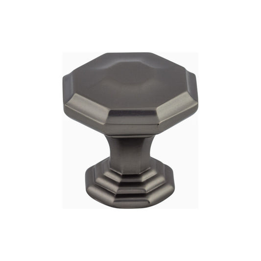 TOP KNOBS TK340AG Chalet 1 1/8" Diameter Round Knob - Ash Gray