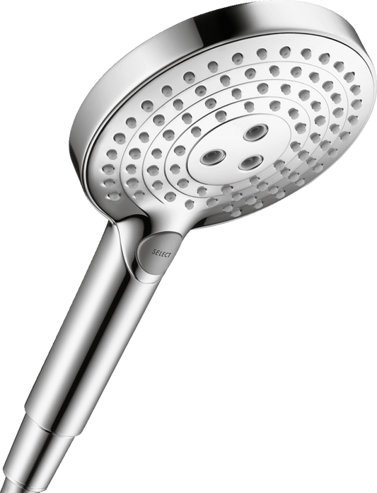 HANSGROHE 26037001 Raindance Select S Handshower 120 3-Jet PowderRain, 2.5 GPM - Chrome
