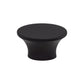 TOP KNOBS TK781BLK Edgewater 1 1/2" Length Oval Knob - Flat Black