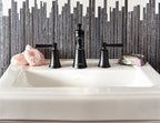 HANSGROHE 04774670 Joleena Widespread Faucet 100 with Pop-Up Drain, 1.2 GPM - Matte Black