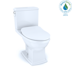 TOTO MS494234CEMFG#01 Connelly Two-Piece Elongated Dual Flush 1.28 And 0.9 Gpf Toilet With Cefiontect - Cotton White