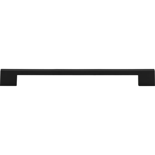 ATLAS A866-BL Thin Square 11 5/16" Center to Center Bar Pull - Matte Black