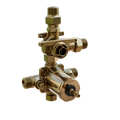 TOTO TSPVM Pressure Balance Valve With Diverter -Tspvm - Brass