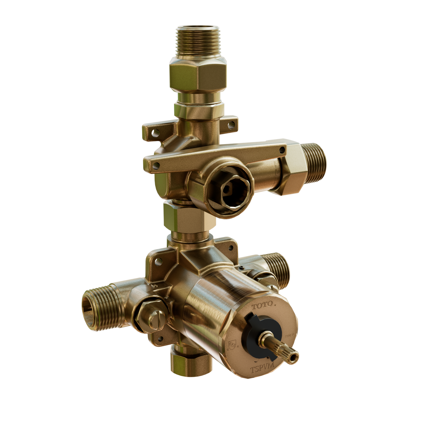 TOTO TSPVM Pressure Balance Valve With Diverter -Tspvm - Brass